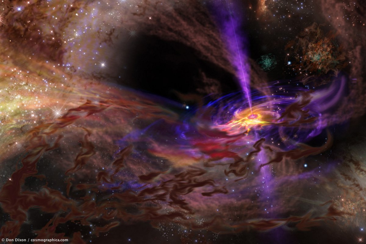 Black Holes Exotic Stars The Astronomical Art Of Don Dixon